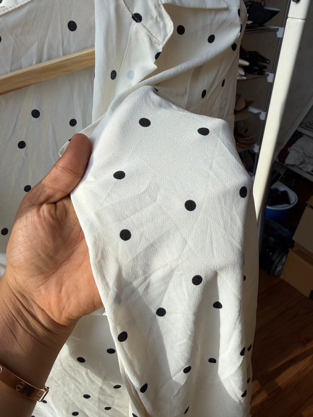 MANGO SHIRT POLKA DOT