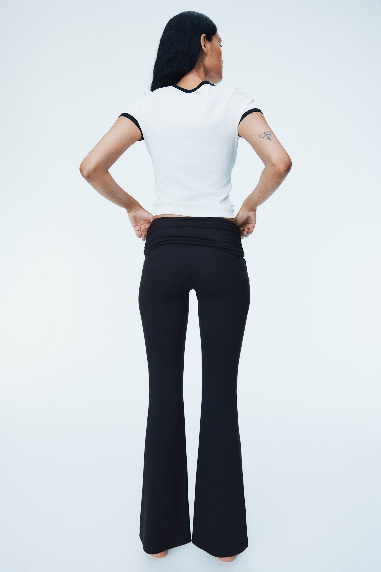 H&M roll up pants