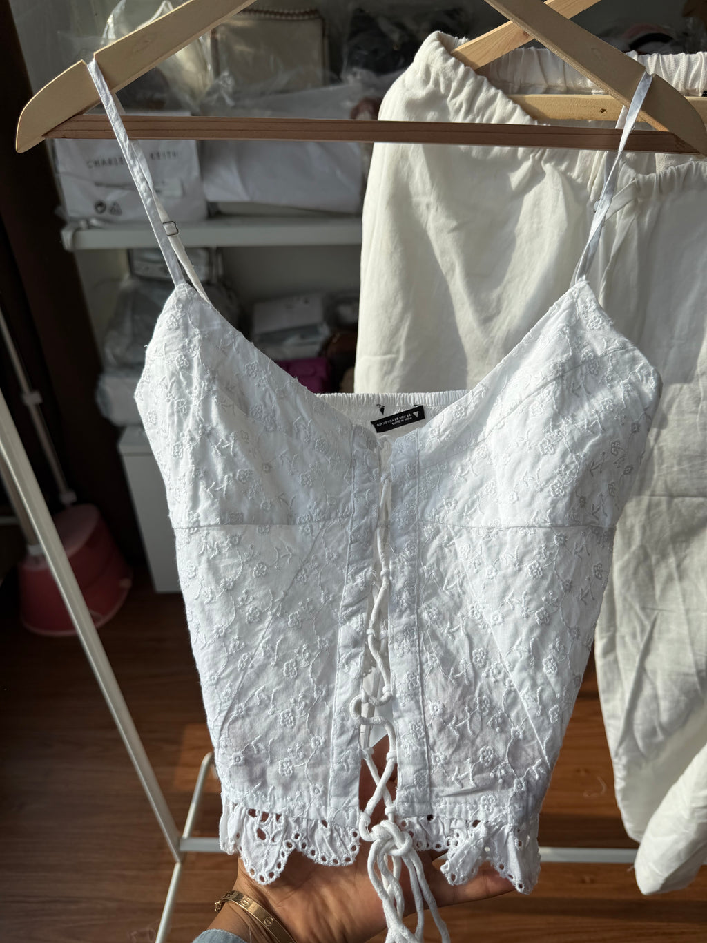 ZARA COTTON TOP