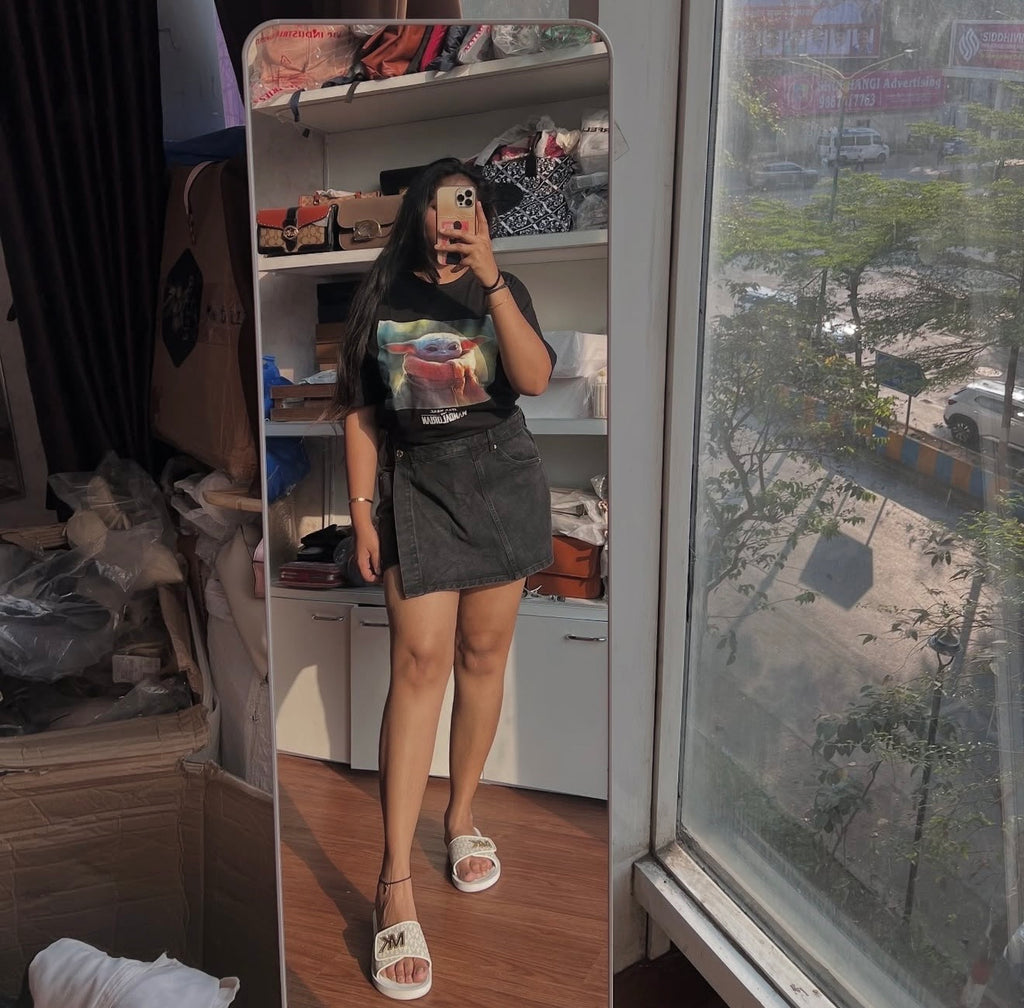 ZARA DENIM SKORTS