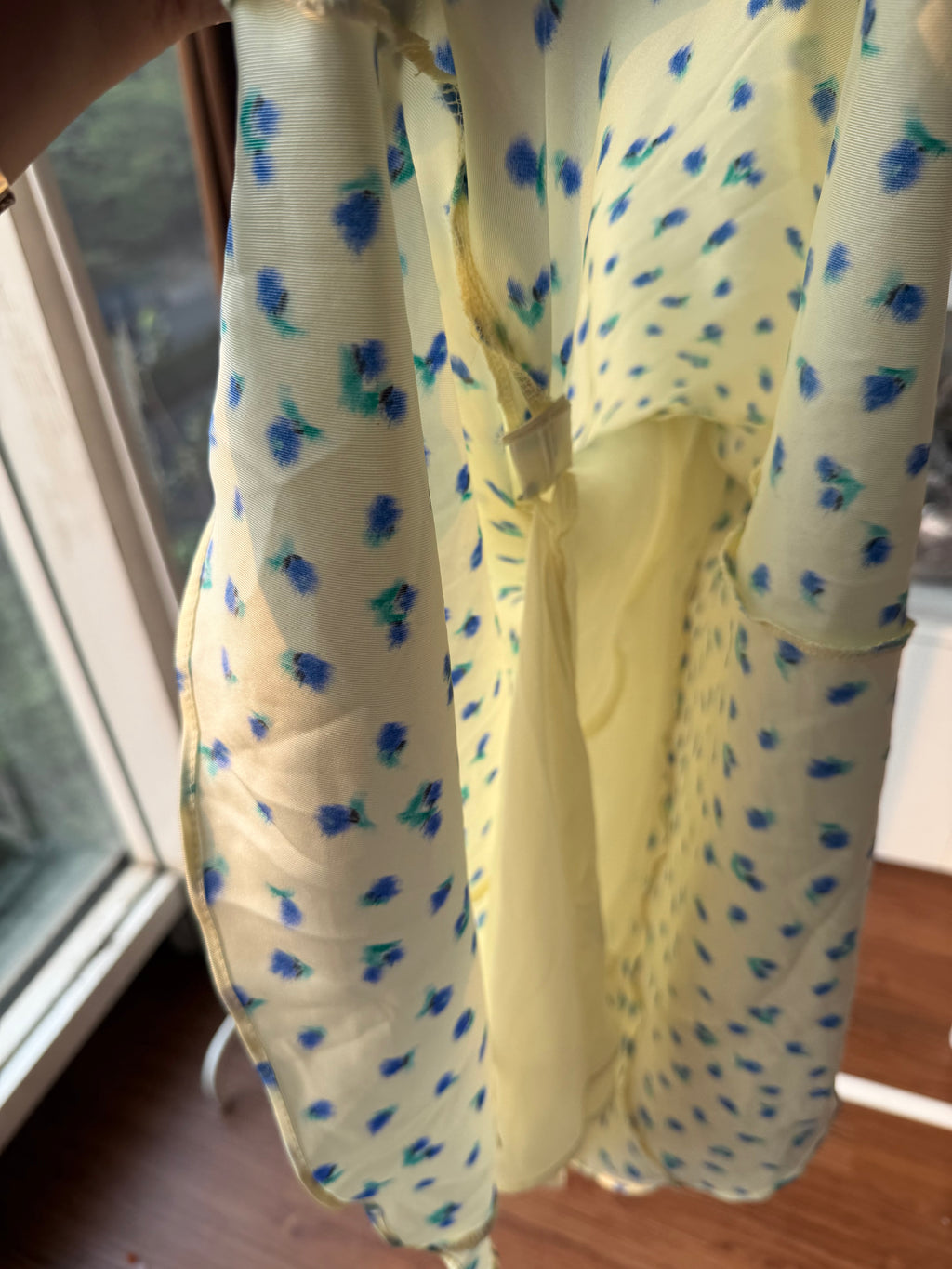 Zara floral dress