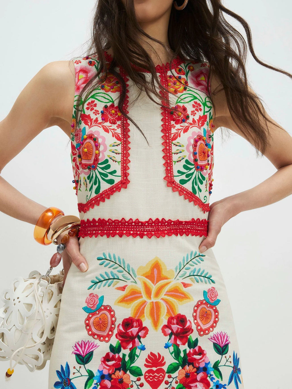 RIVER ISLAND LINEN DRESS