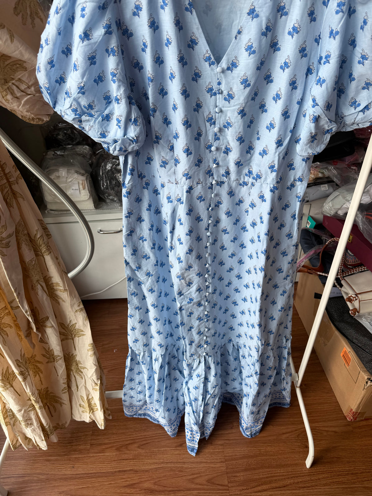 BLUE INDISKA DRESS