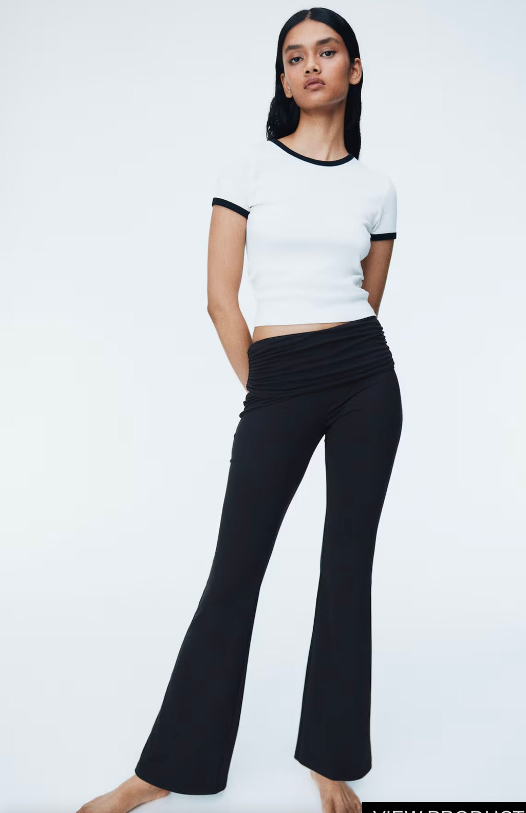 H&M roll up pants