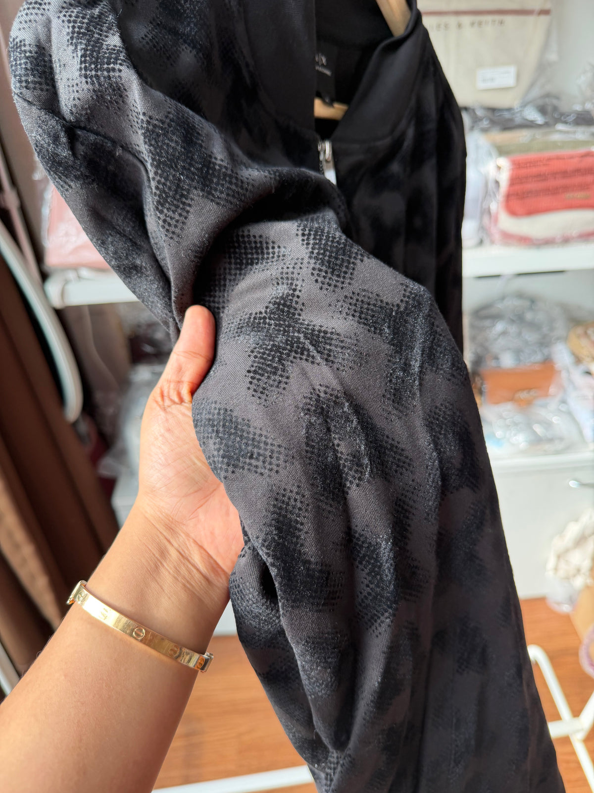Armani exchange zipper
