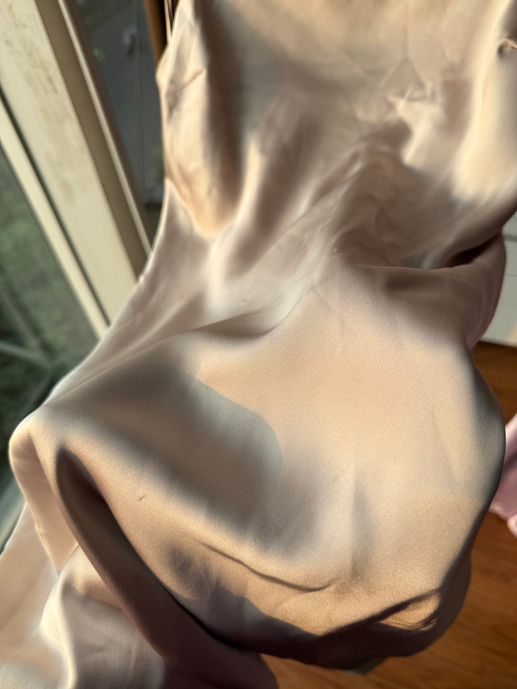 ZARA SATIN DRESS