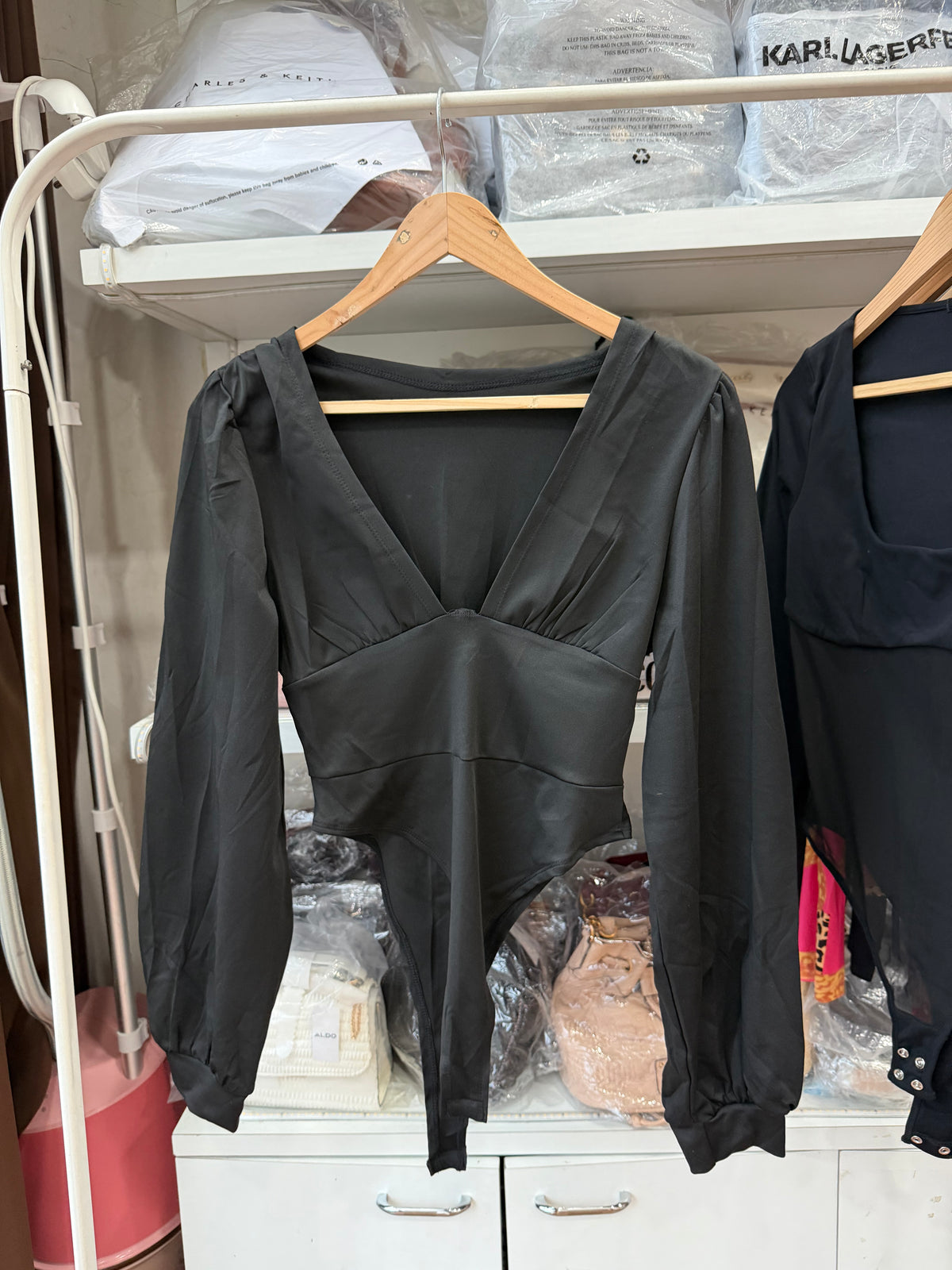 SATIN BODYSUIT