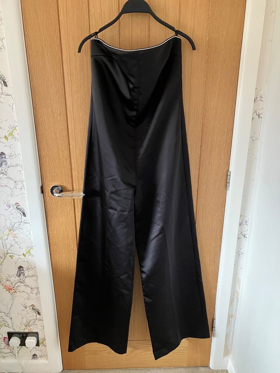 Zara rhinestone tube jumpsuit