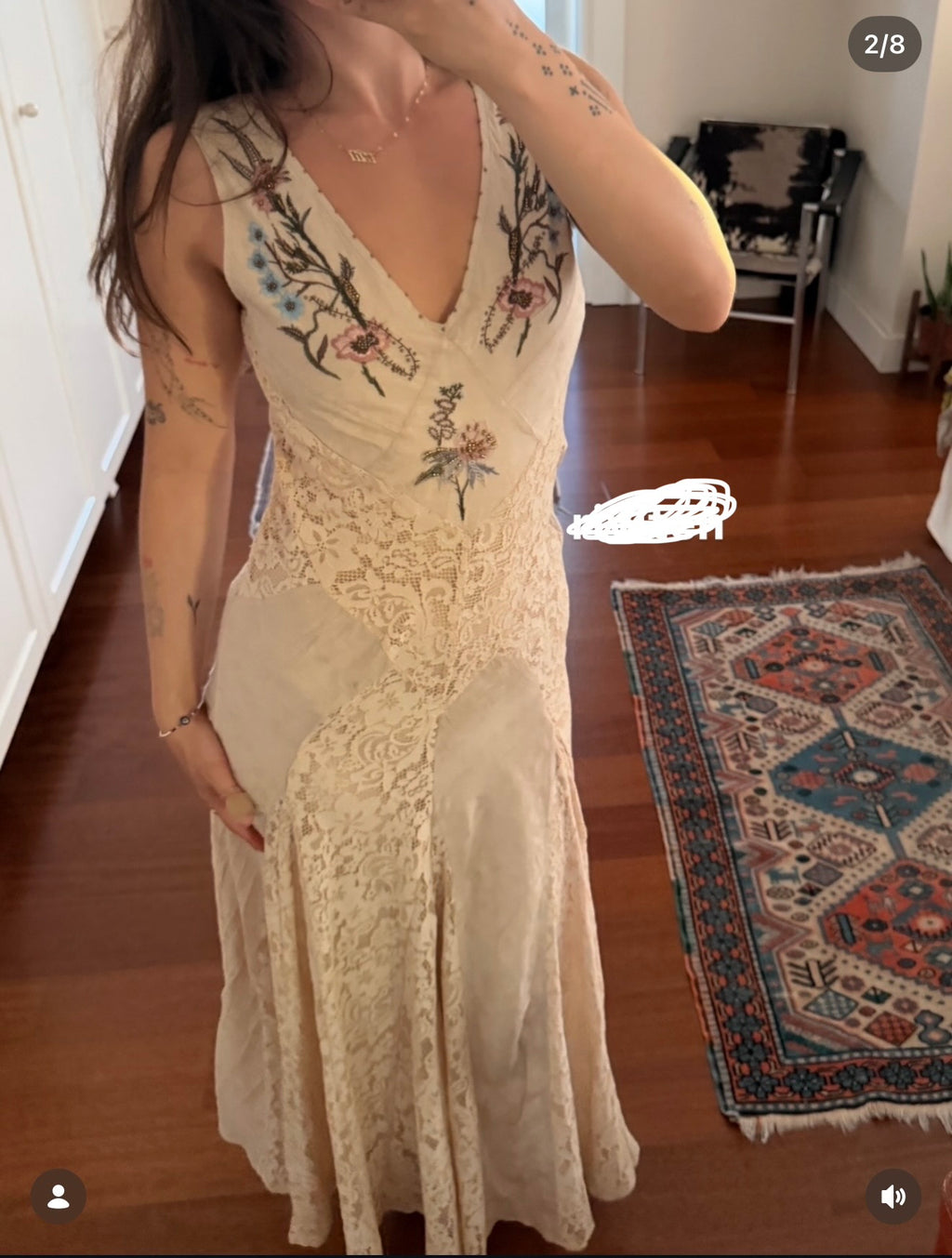 ZARA MERMAID LACEY DRESS