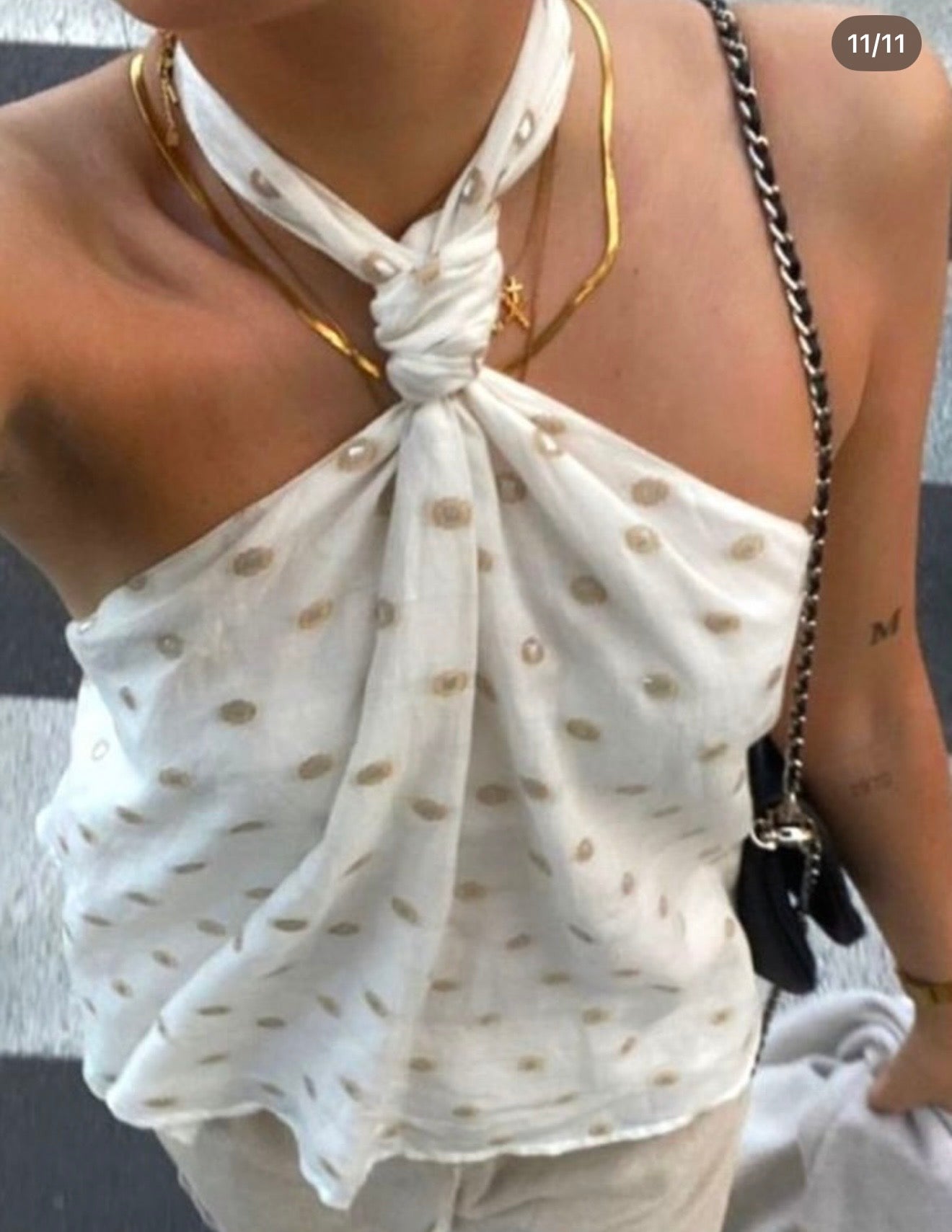 ZARA POLKA DOT COORD SET