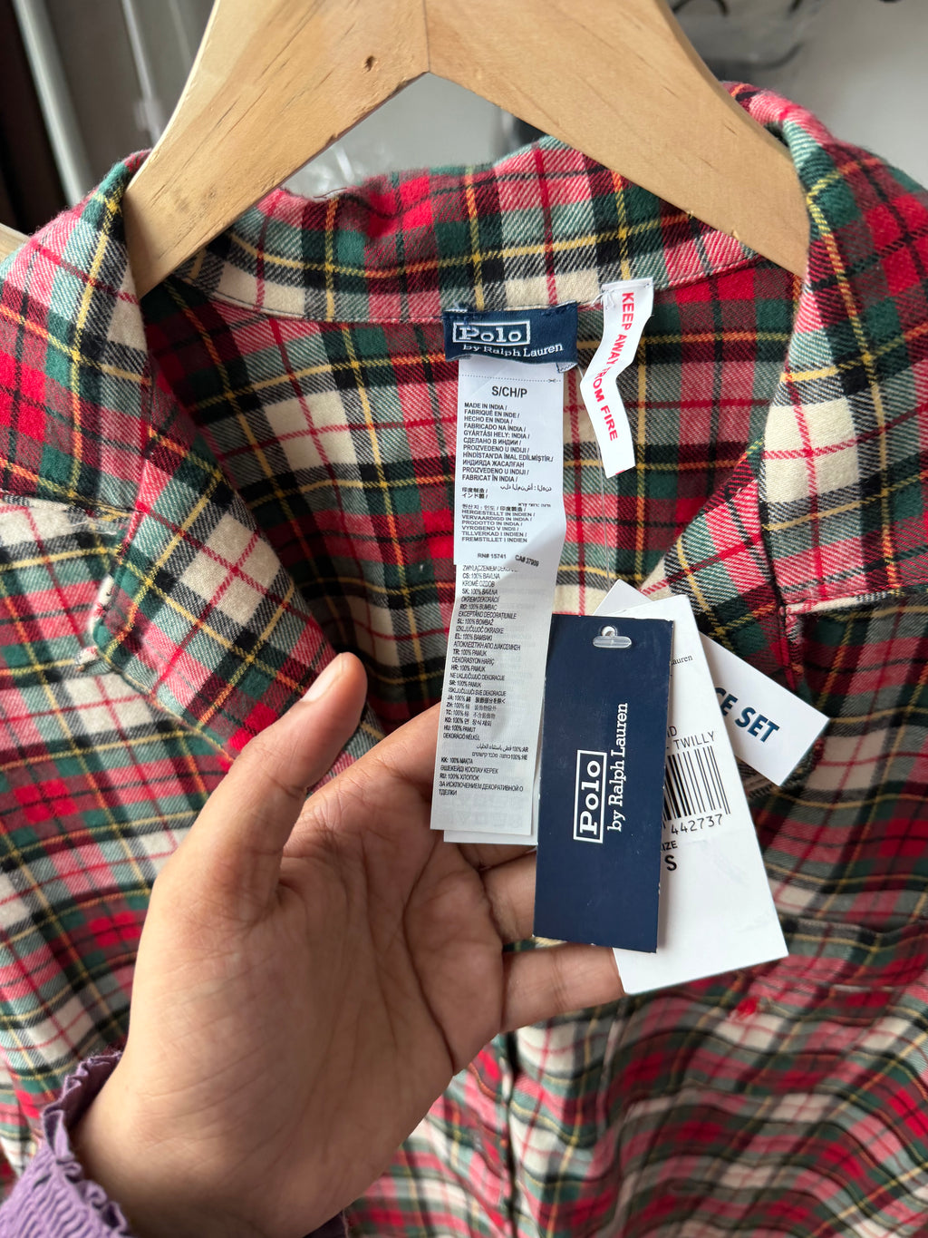RALPH LAUREN (RED SET)