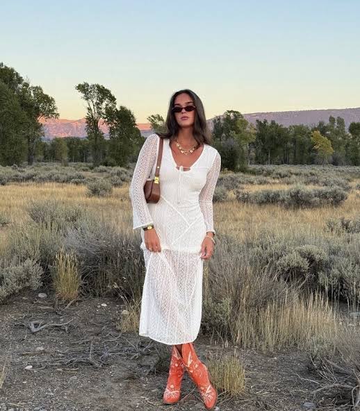 ZARA LACEY DRESS WITH LINING