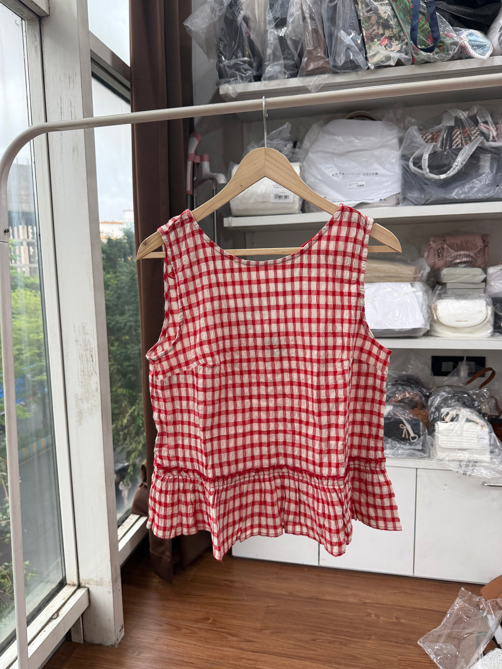 GINGHAM TOP LINDEX