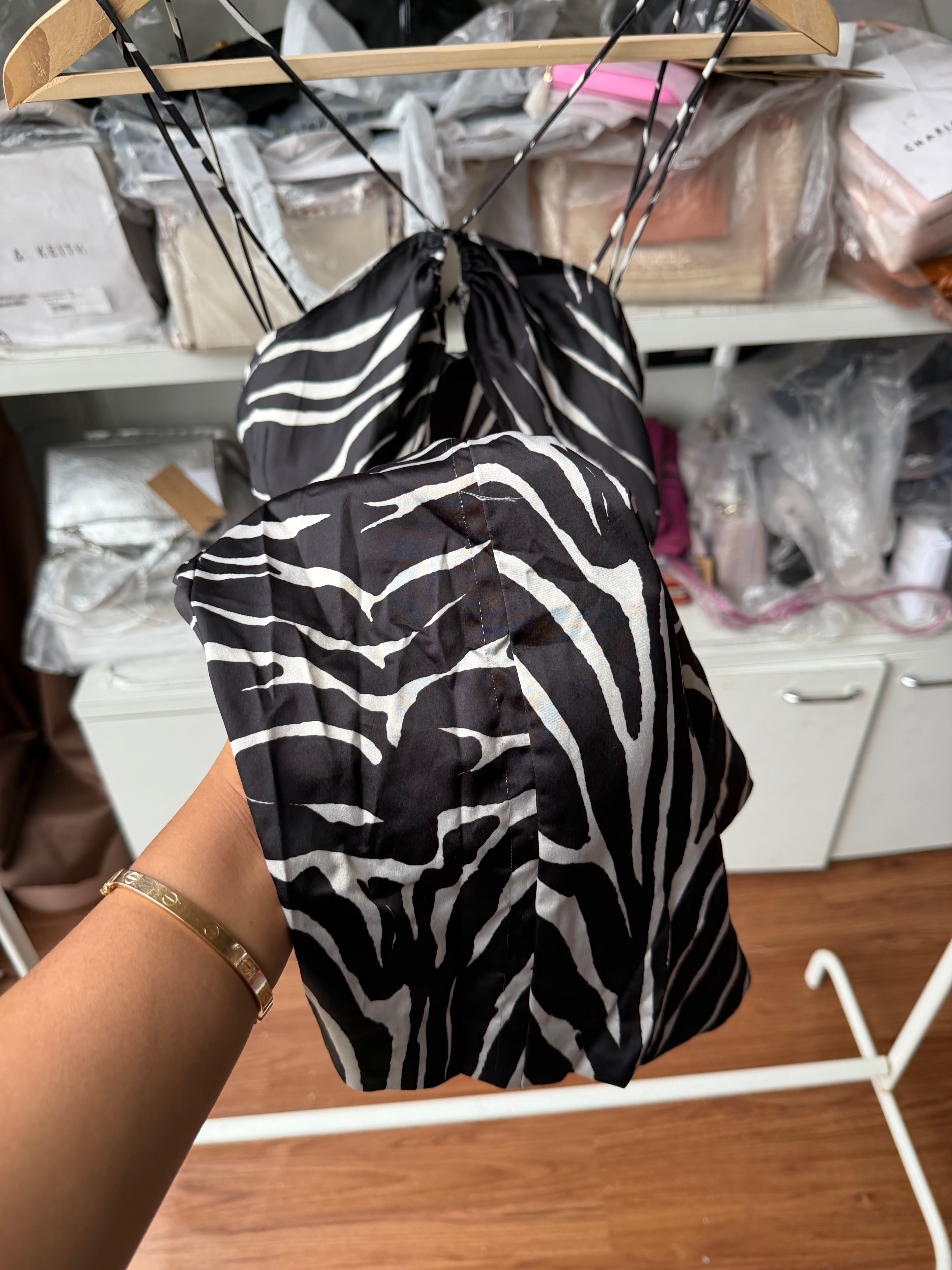 ZARA ZEBRA PRINT Dress