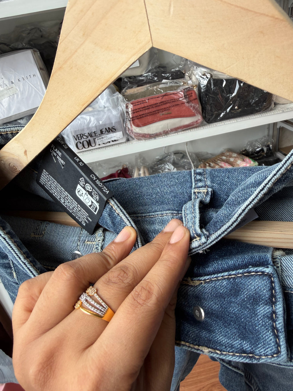 H&M flared jeans