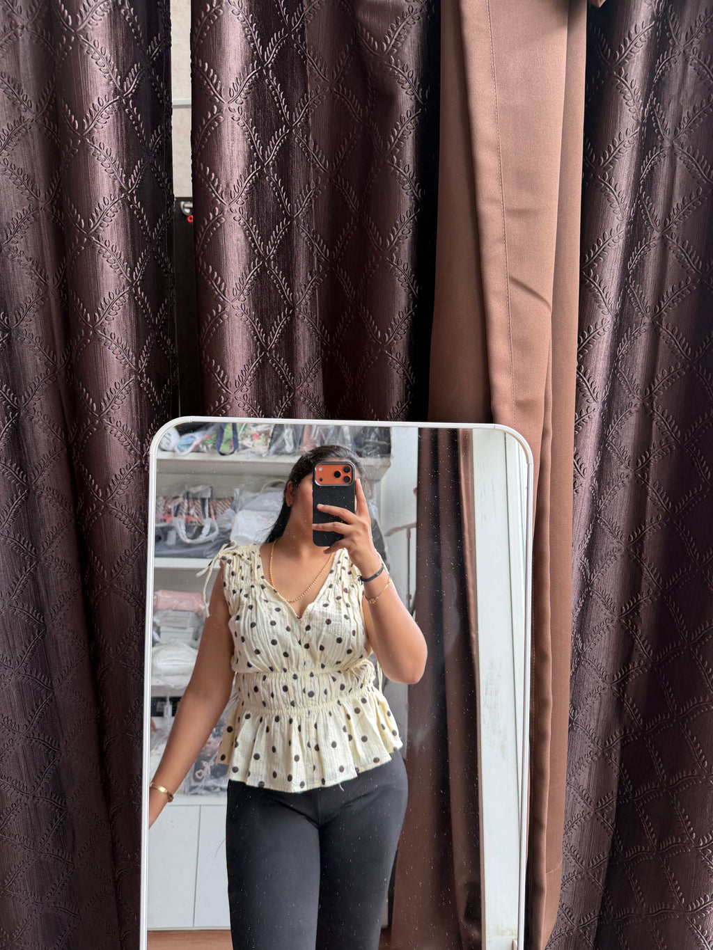 BUTTER YELLOW POLKA DOT