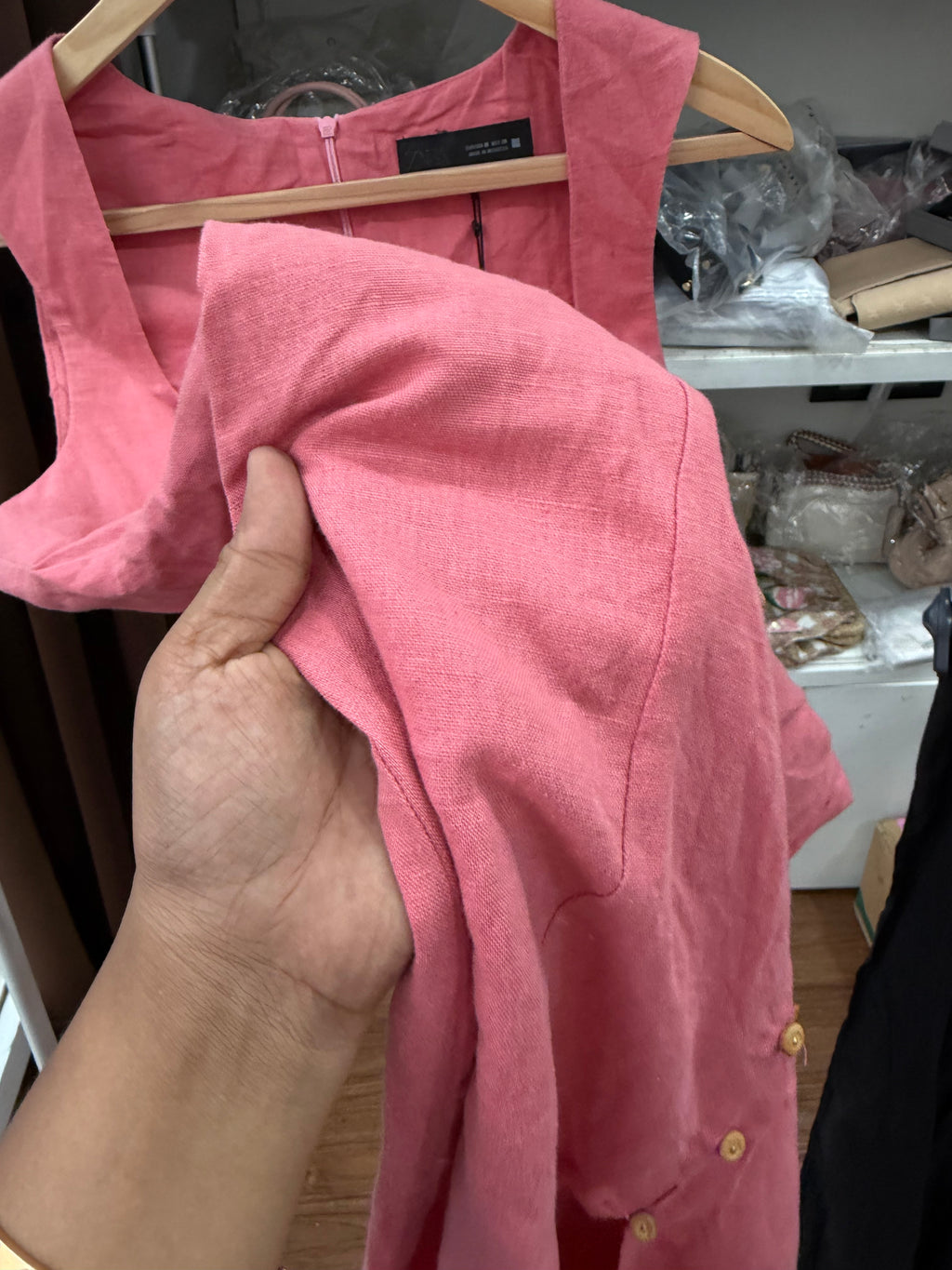 Zara linen dress