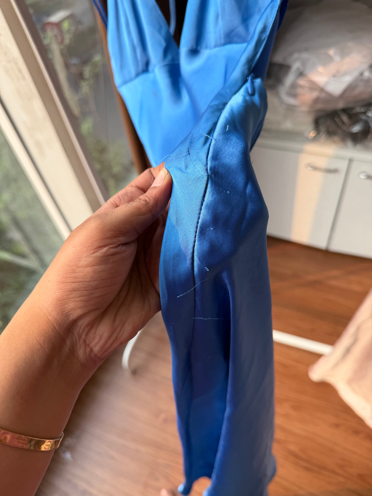 Zara satin dress