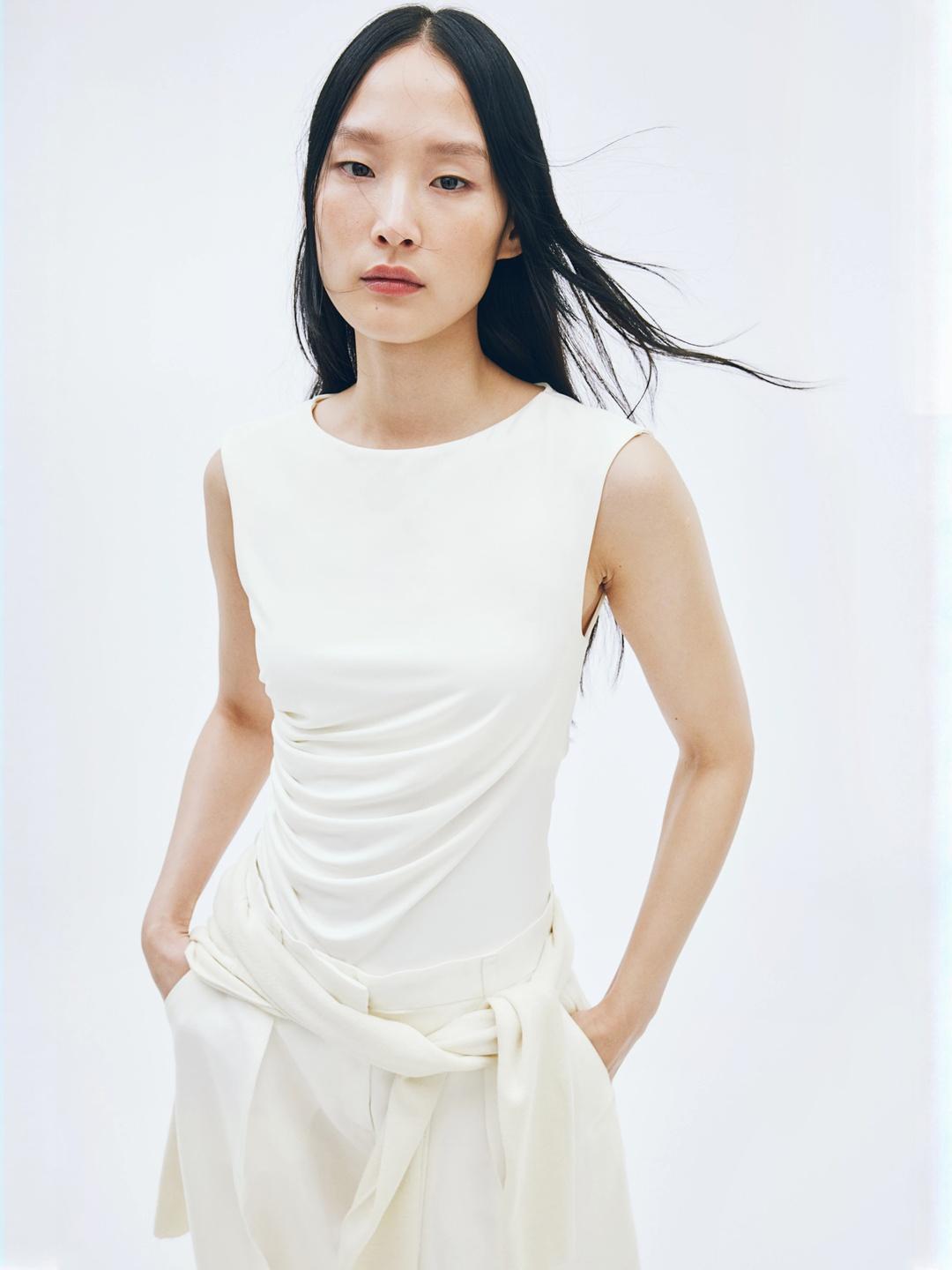 H&M draped top