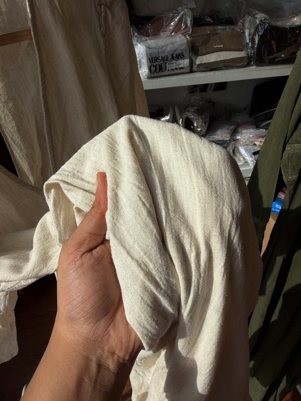 ASOS linen dress