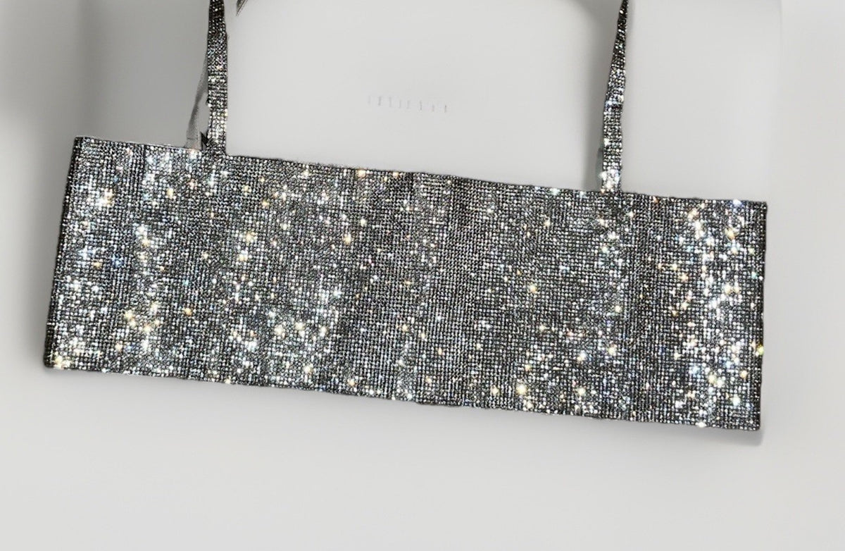 WHITE FOX rhinestone top