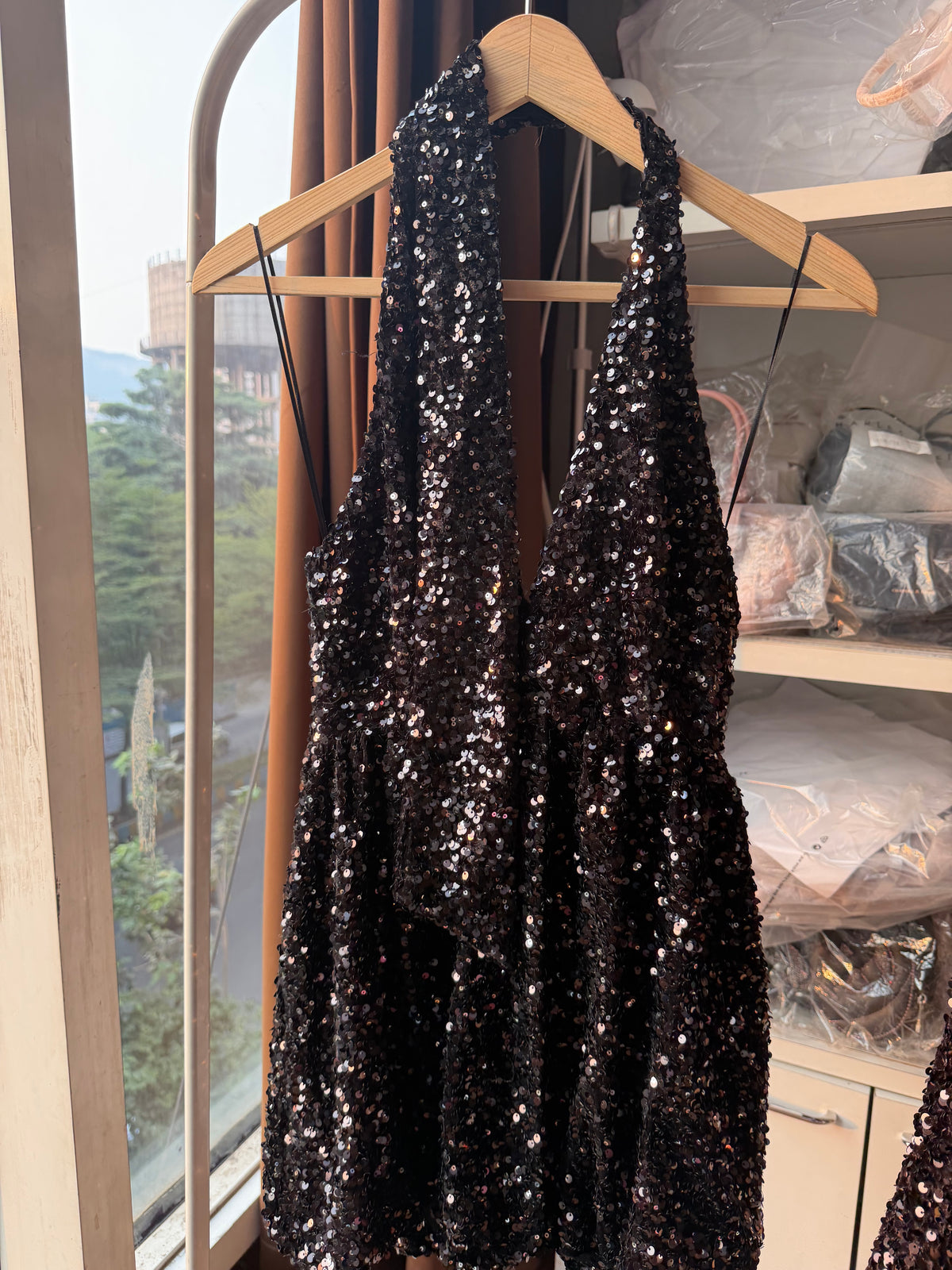 Zara sequins dress