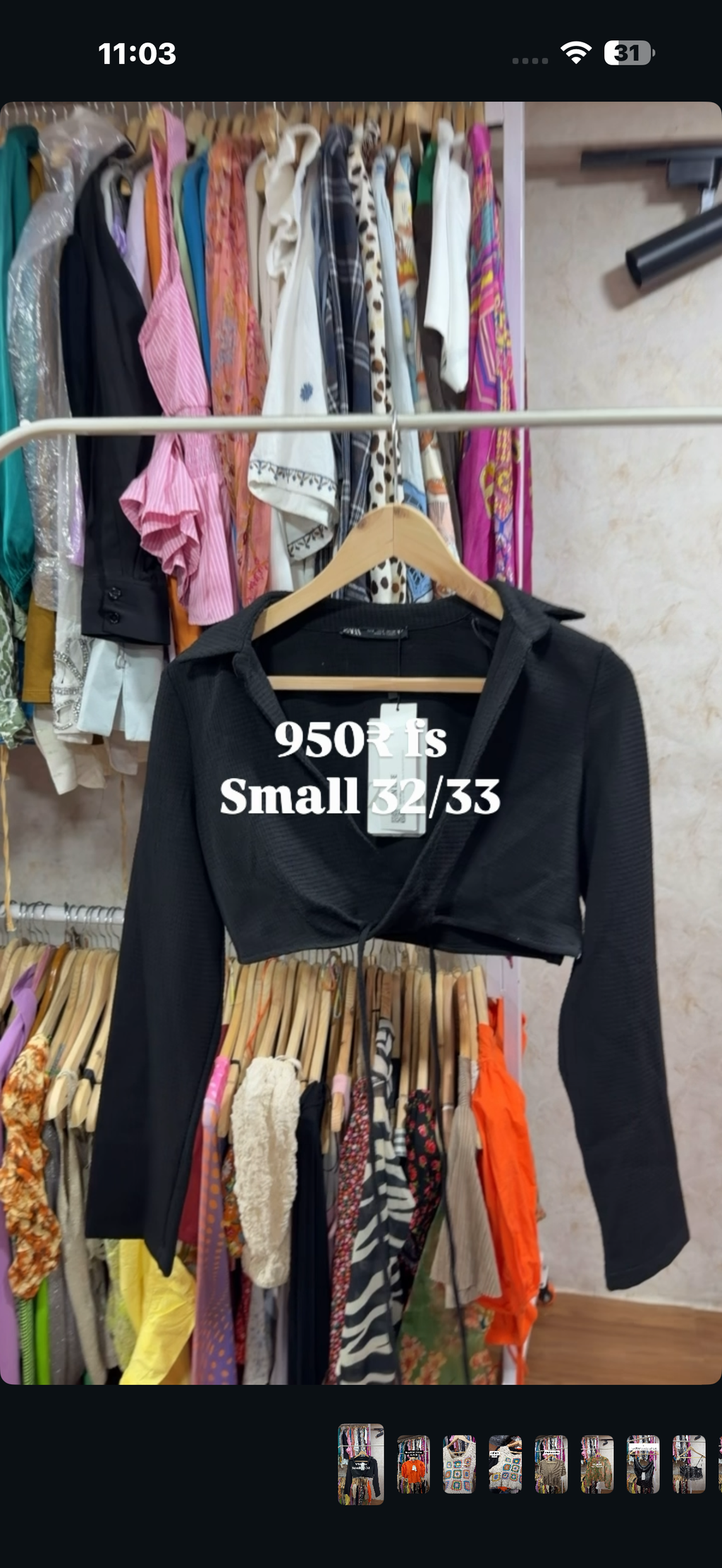 Zara blazer top