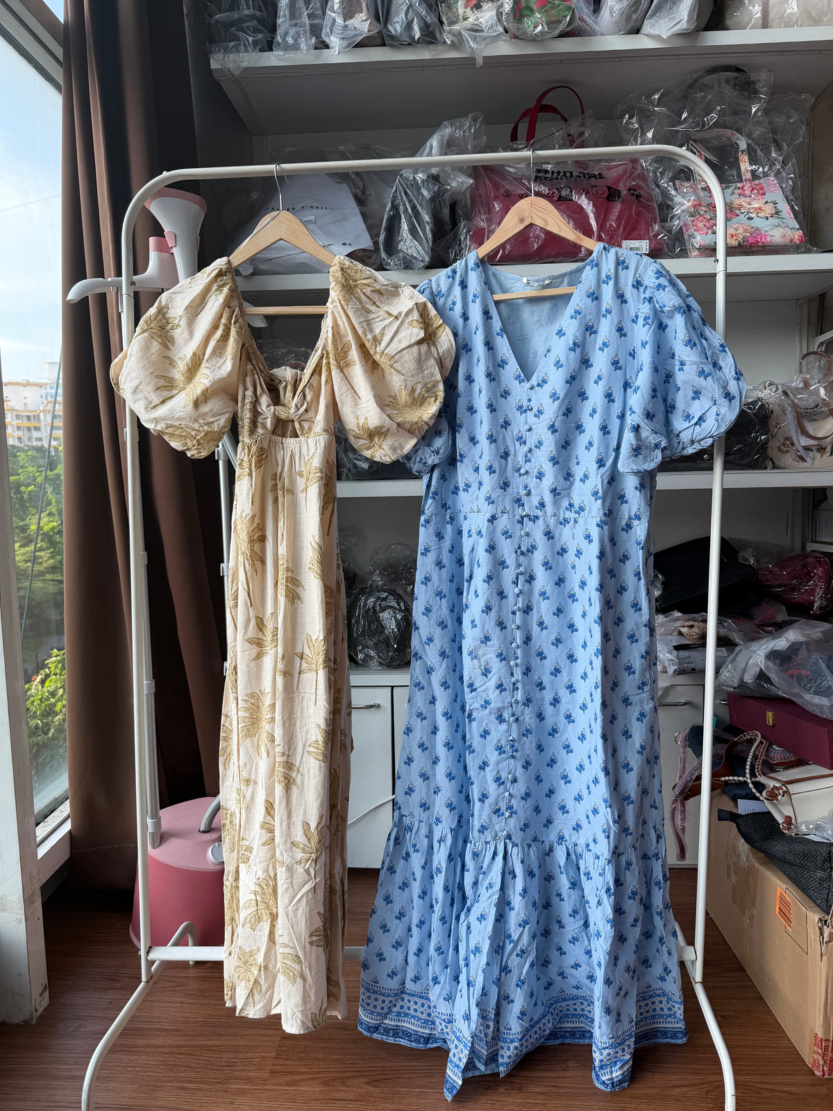 BLUE INDISKA DRESS