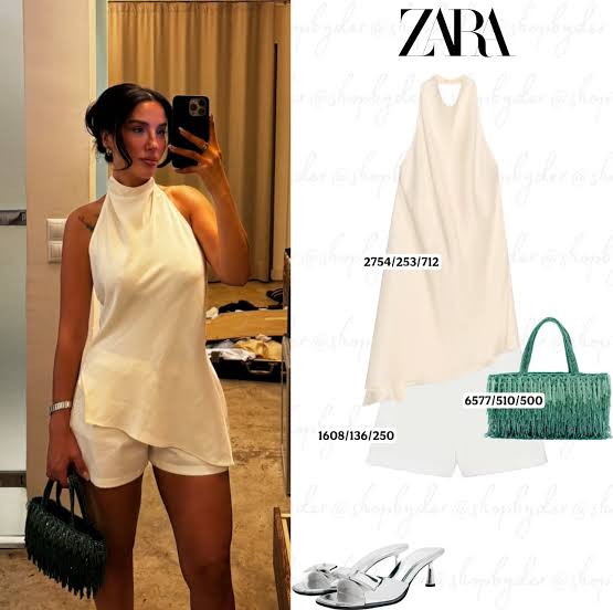 Zara backless top
