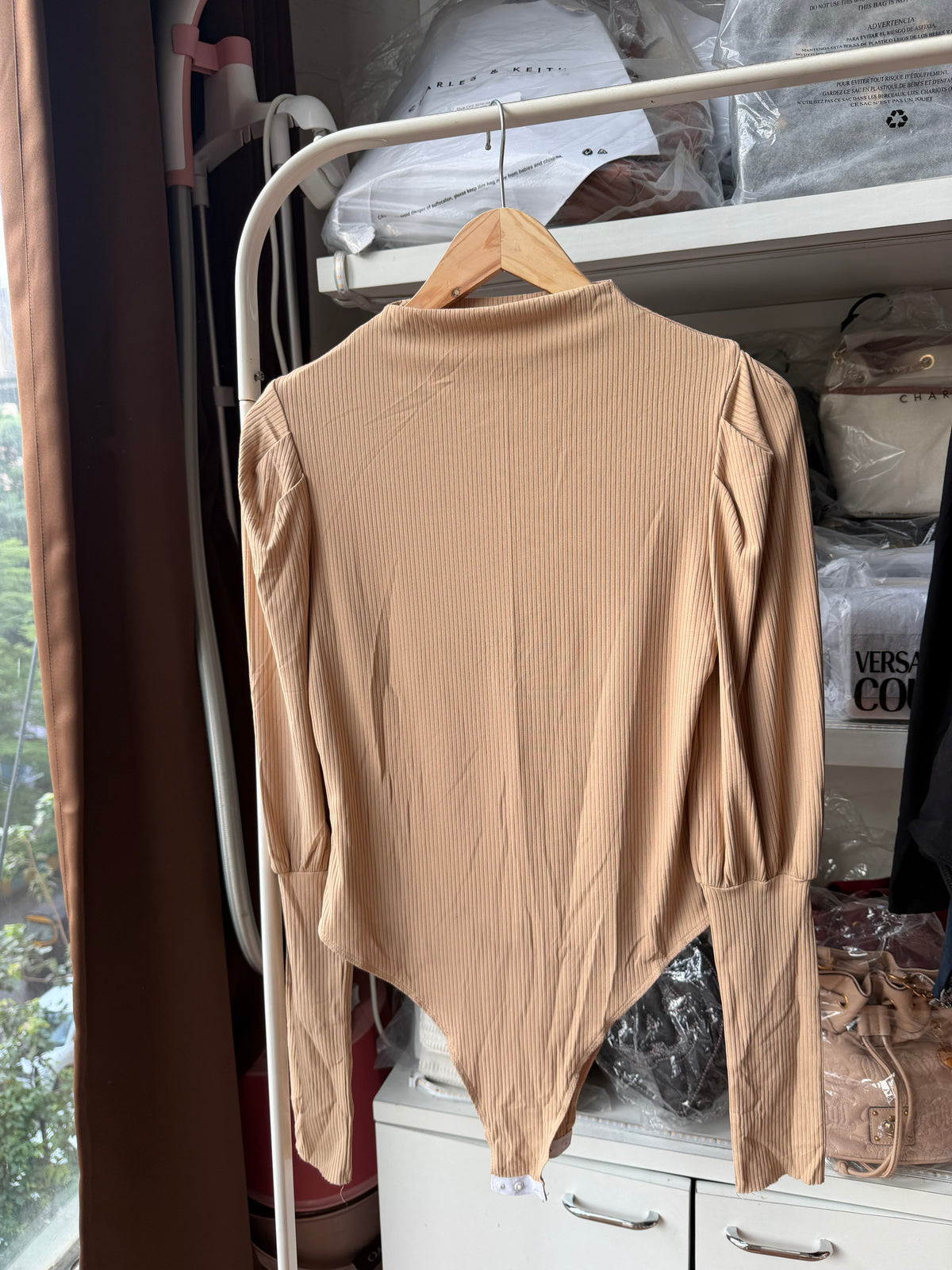 Ribbed bodysuit