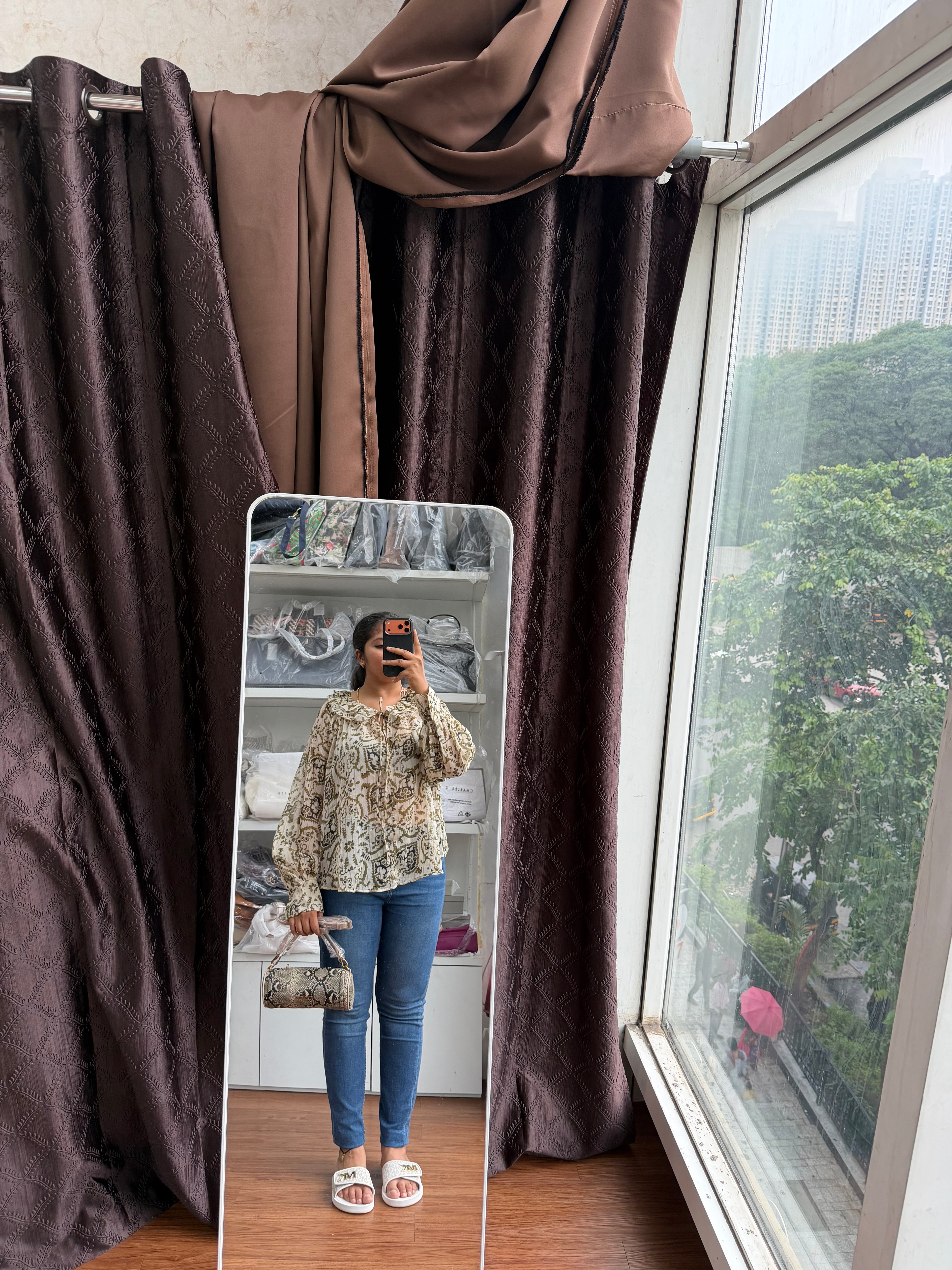 H&M frill top
