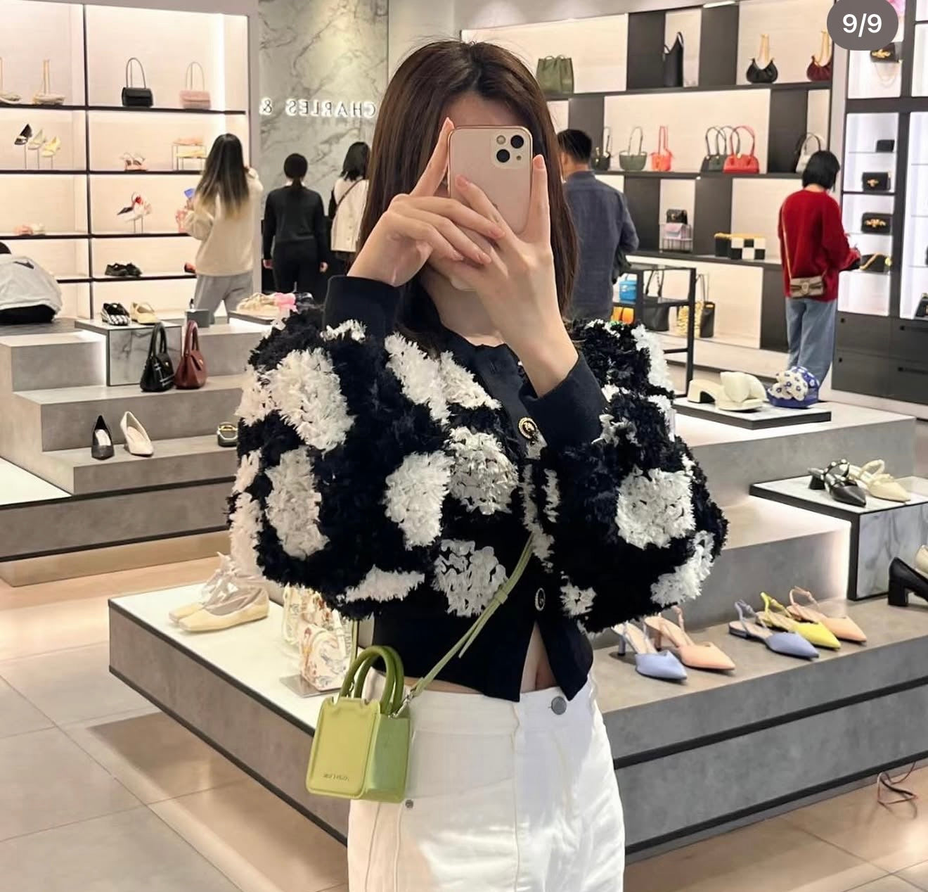 CHARLES AND KEITH PERLINE BAG