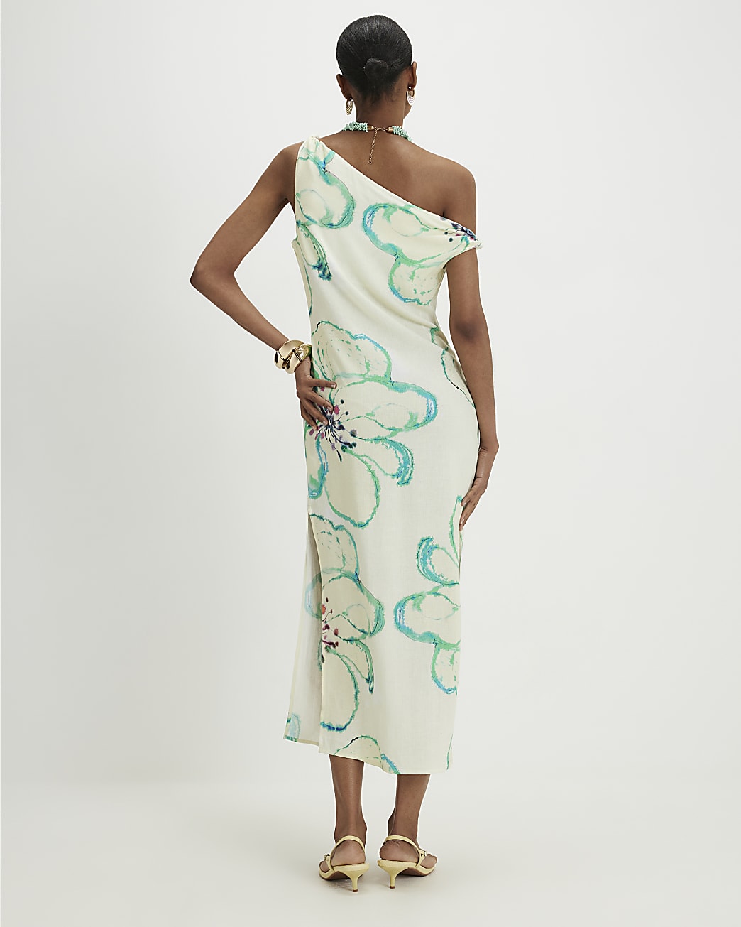 RIVER ISLAND LINEN DRESS