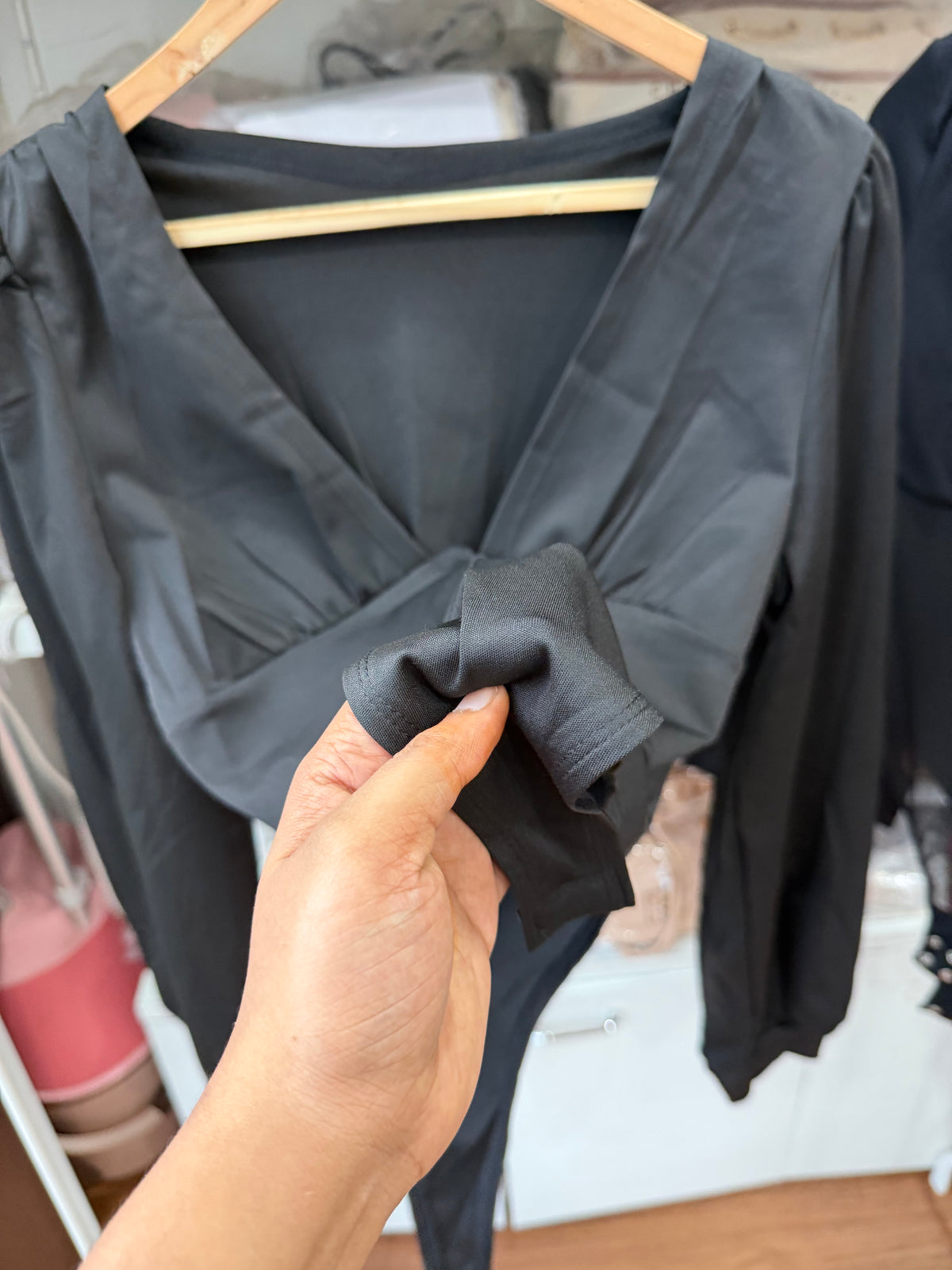 SATIN BODYSUIT