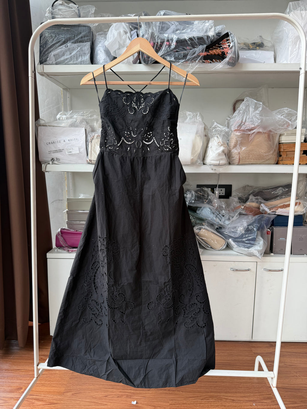 ZARA POPLIN COTTON BACKLESS