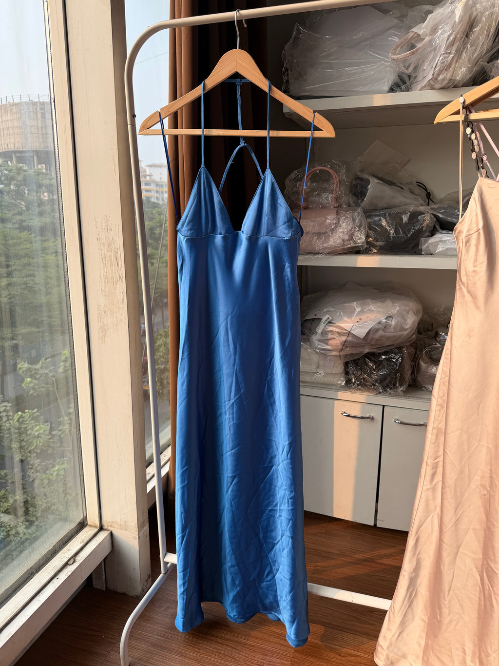 Zara satin dress