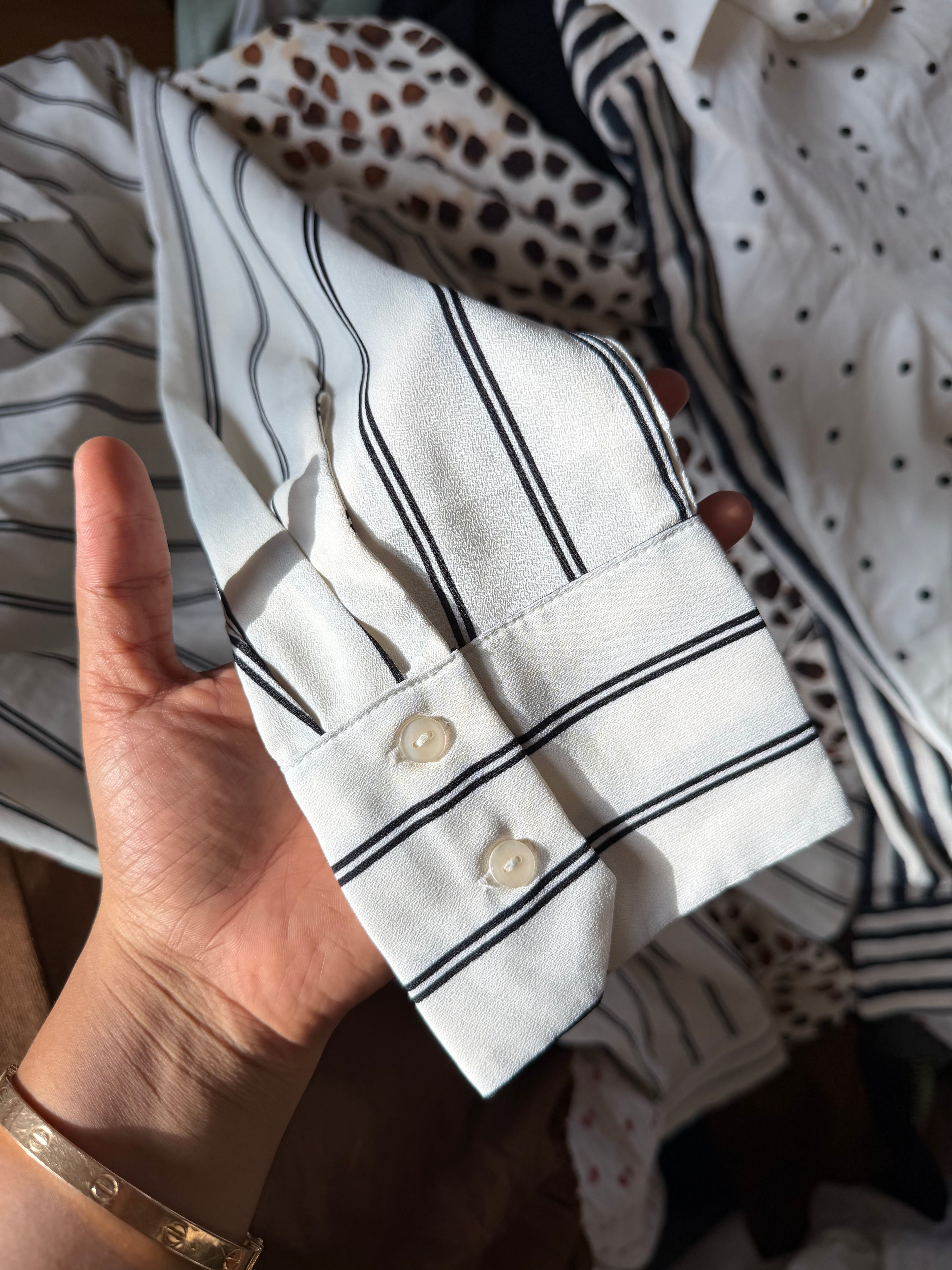 MANGO SHIRT STRIPED