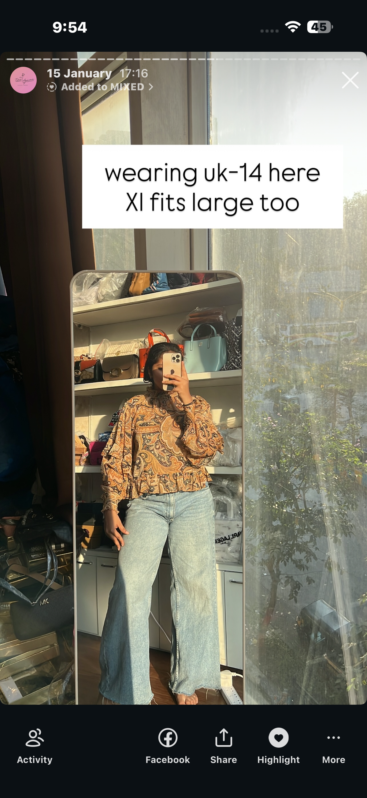 SHEER TOP- MANGO /BOOHOO