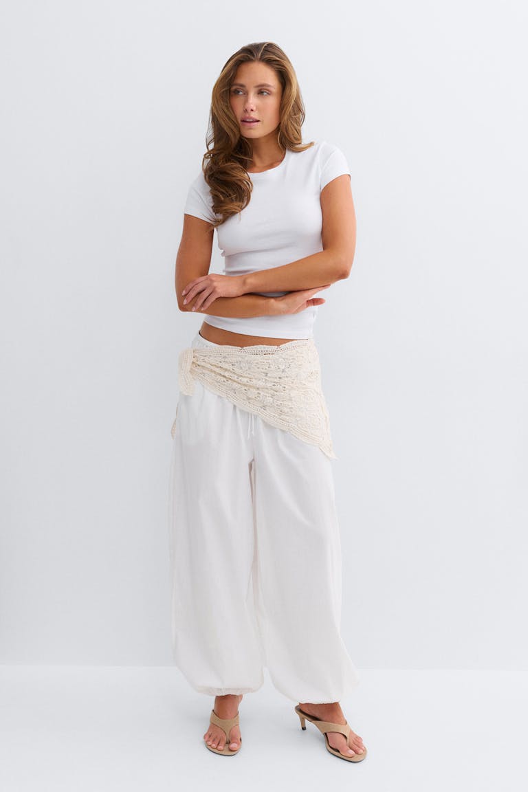 GINA TRICOT BALLOON PANTS -100% COTTON
