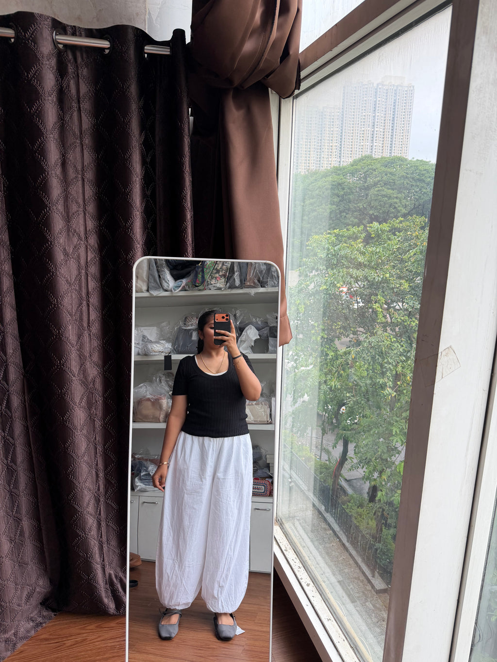 GINA TRICOT BALLOON PANTS -100% COTTON