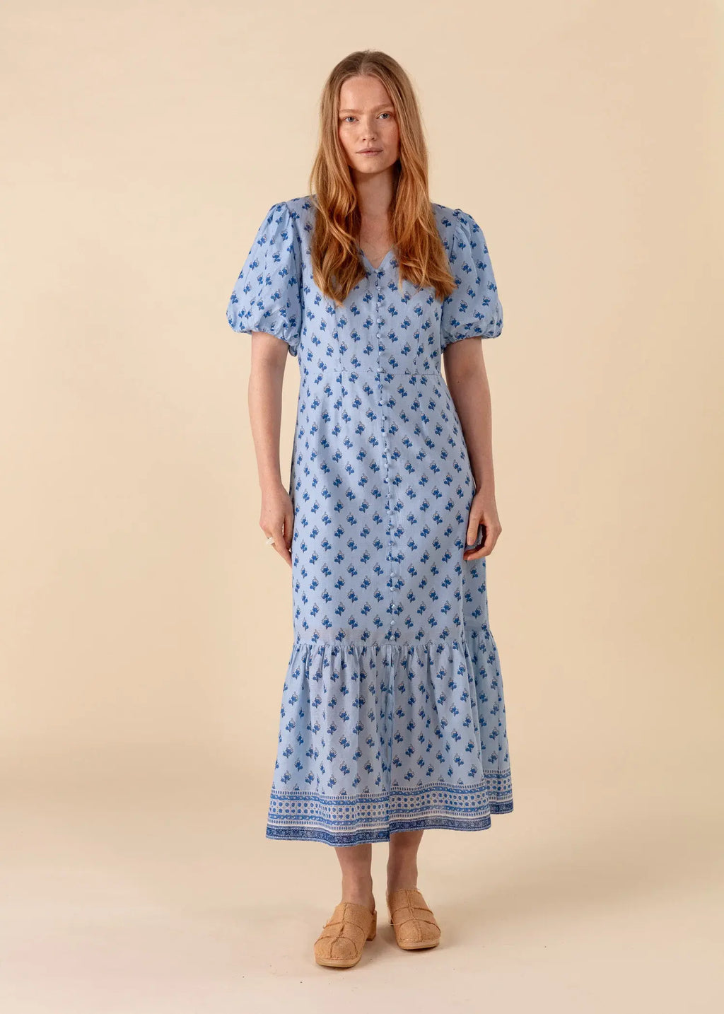 BLUE INDISKA DRESS