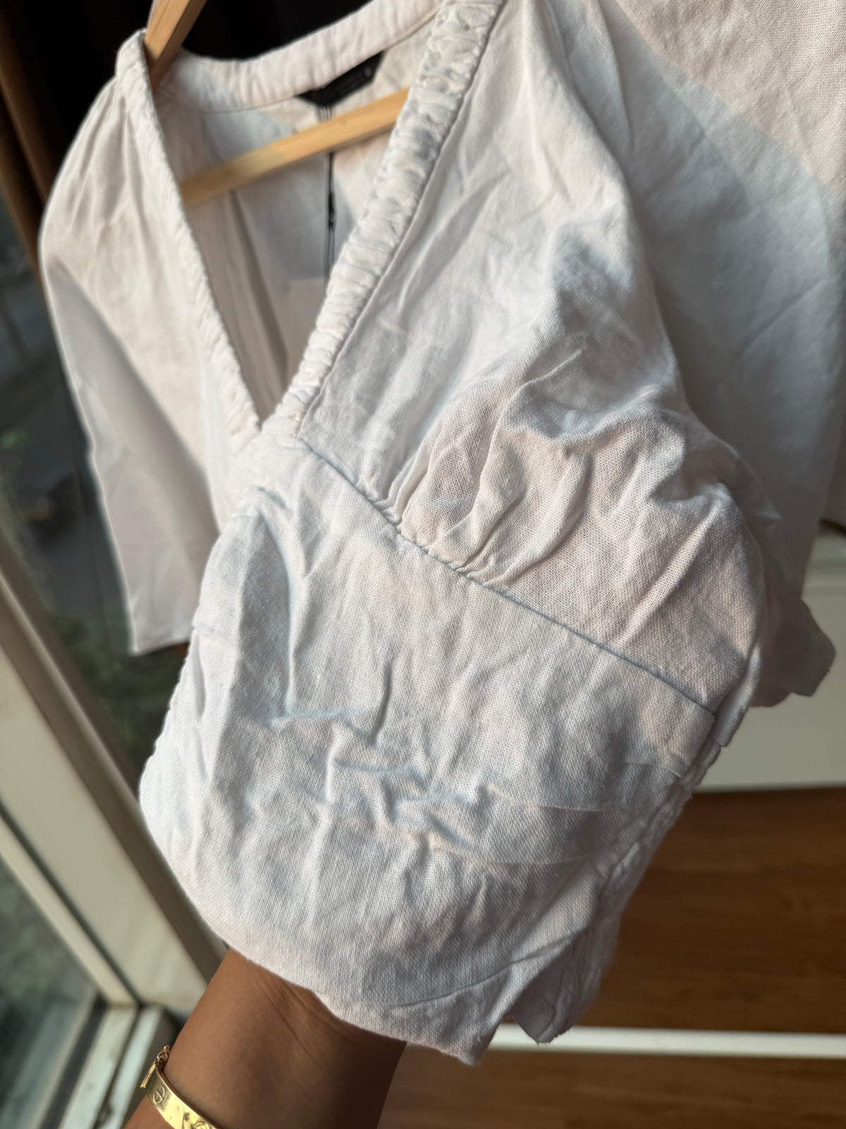 Zara linen top