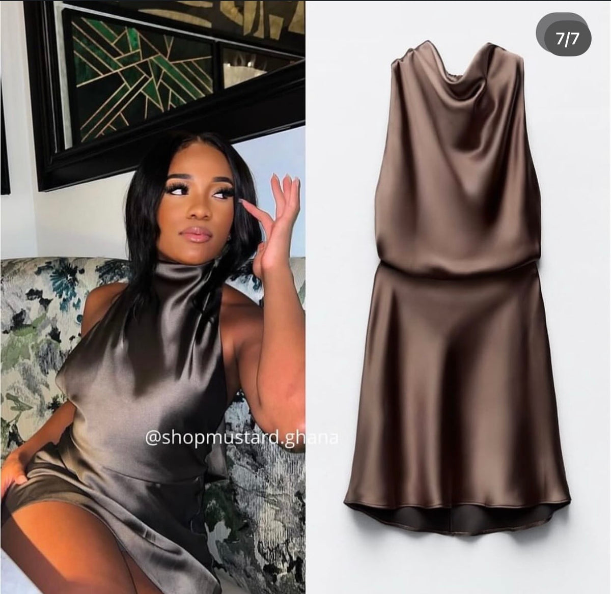 Zara backless dress