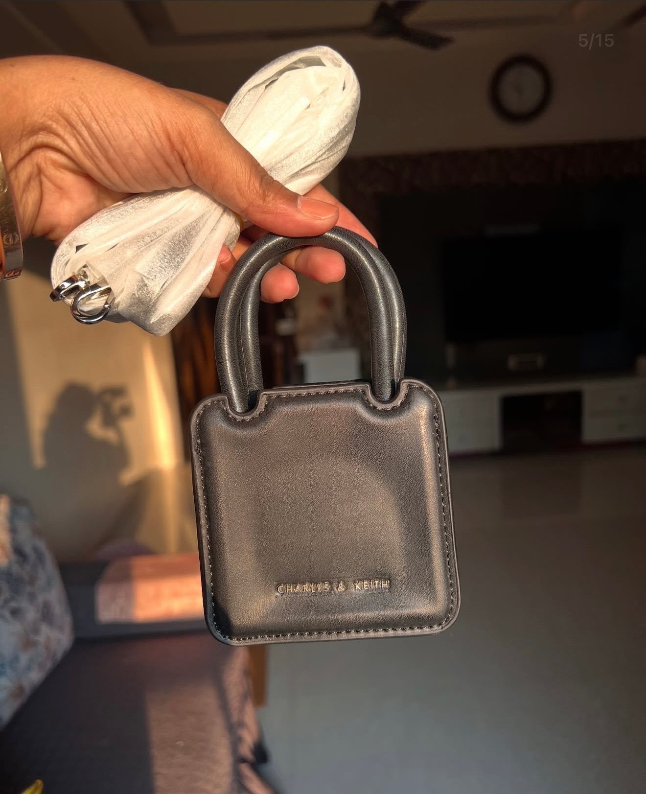 CHARLES AND KEITH PERLINE BAG