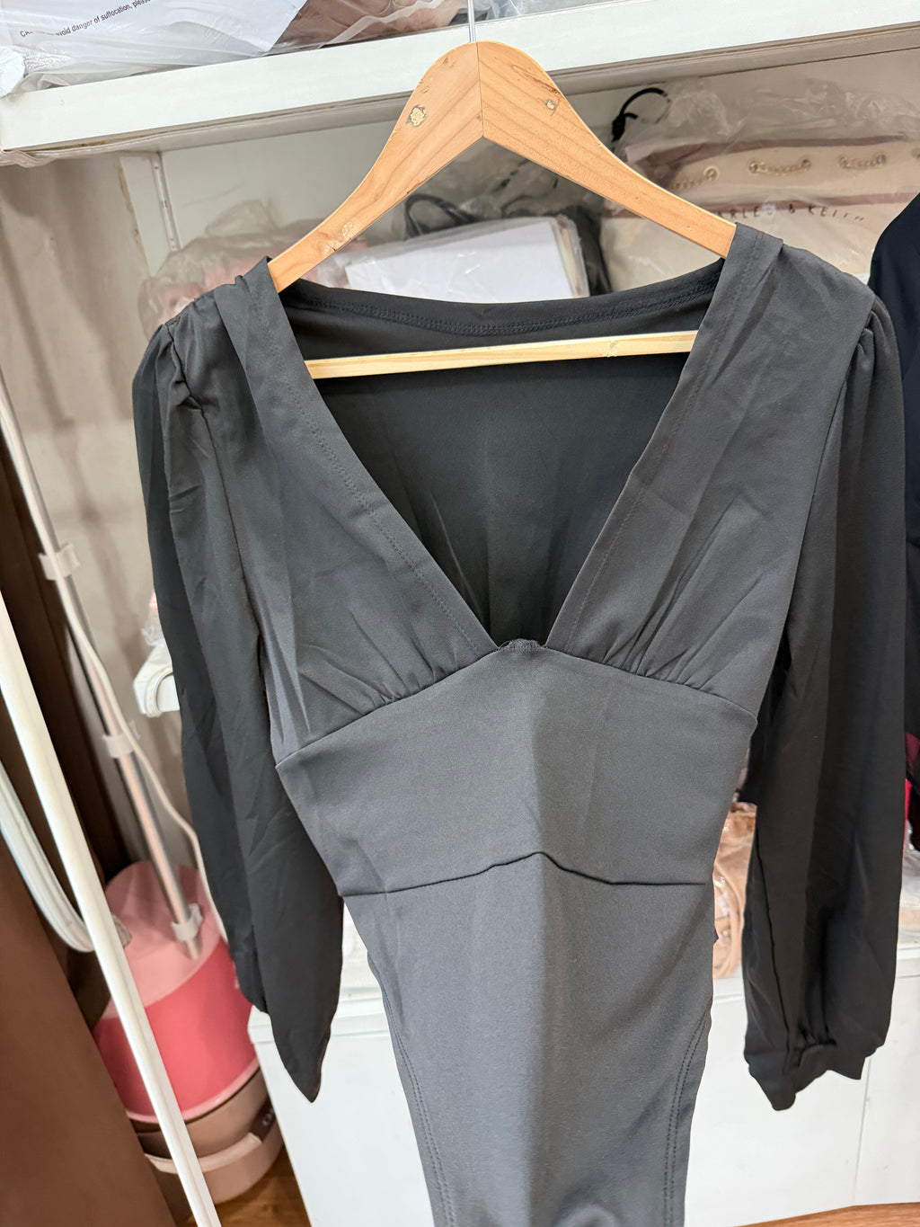 SATIN BODYSUIT