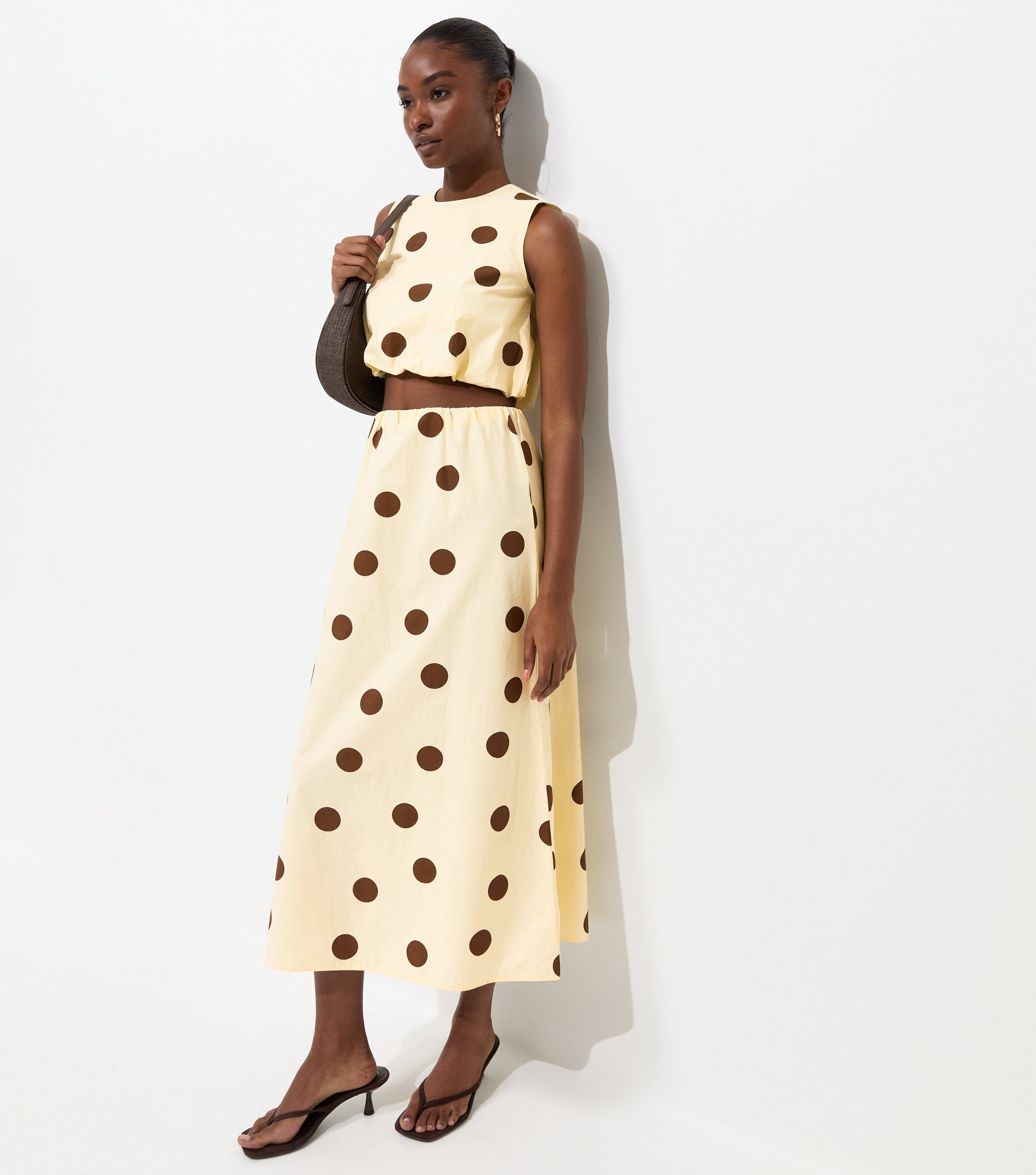 NEW LOOK POLKA DOT COORD SET