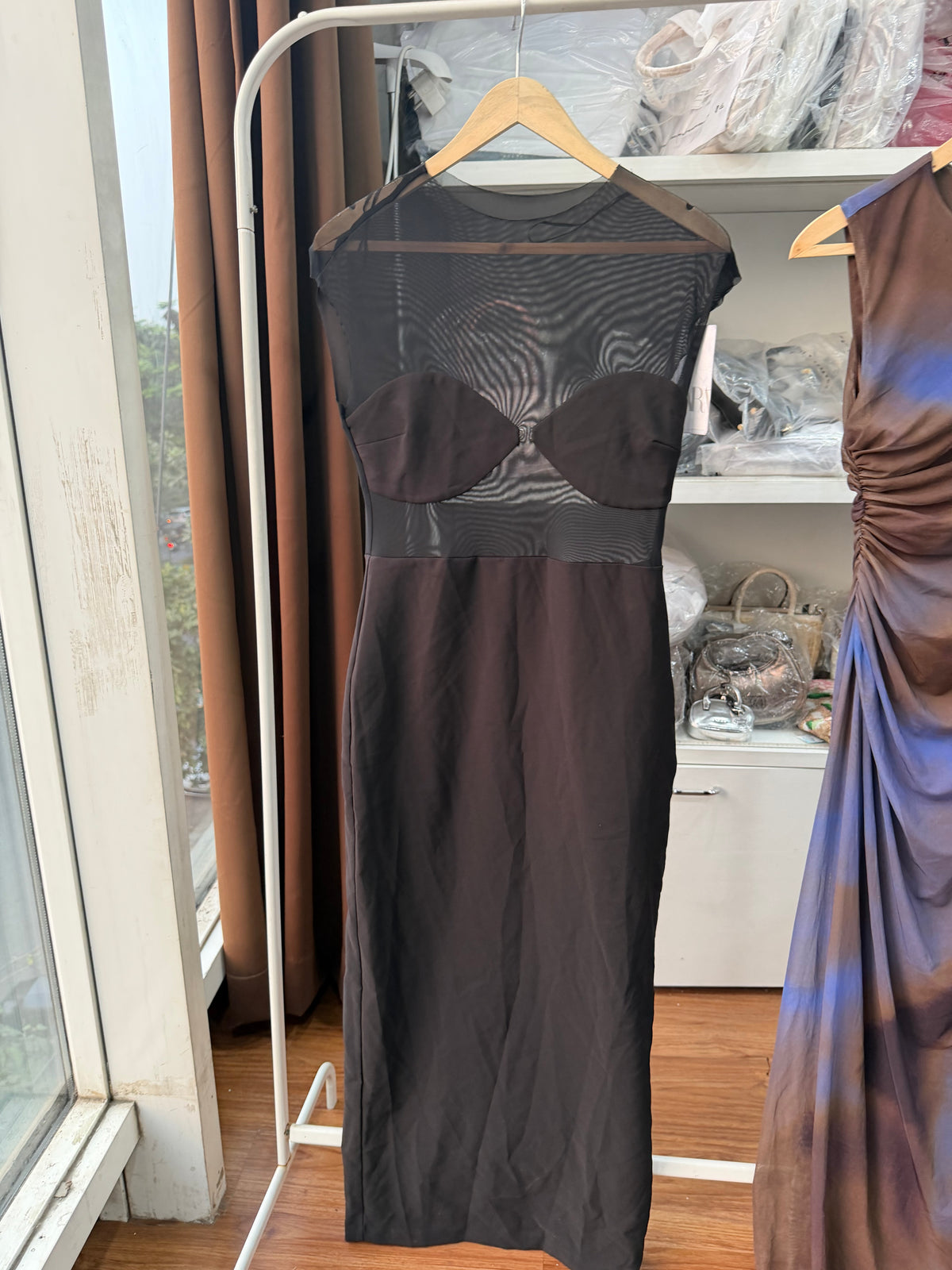 ZARA SEMI MESH DRESS
