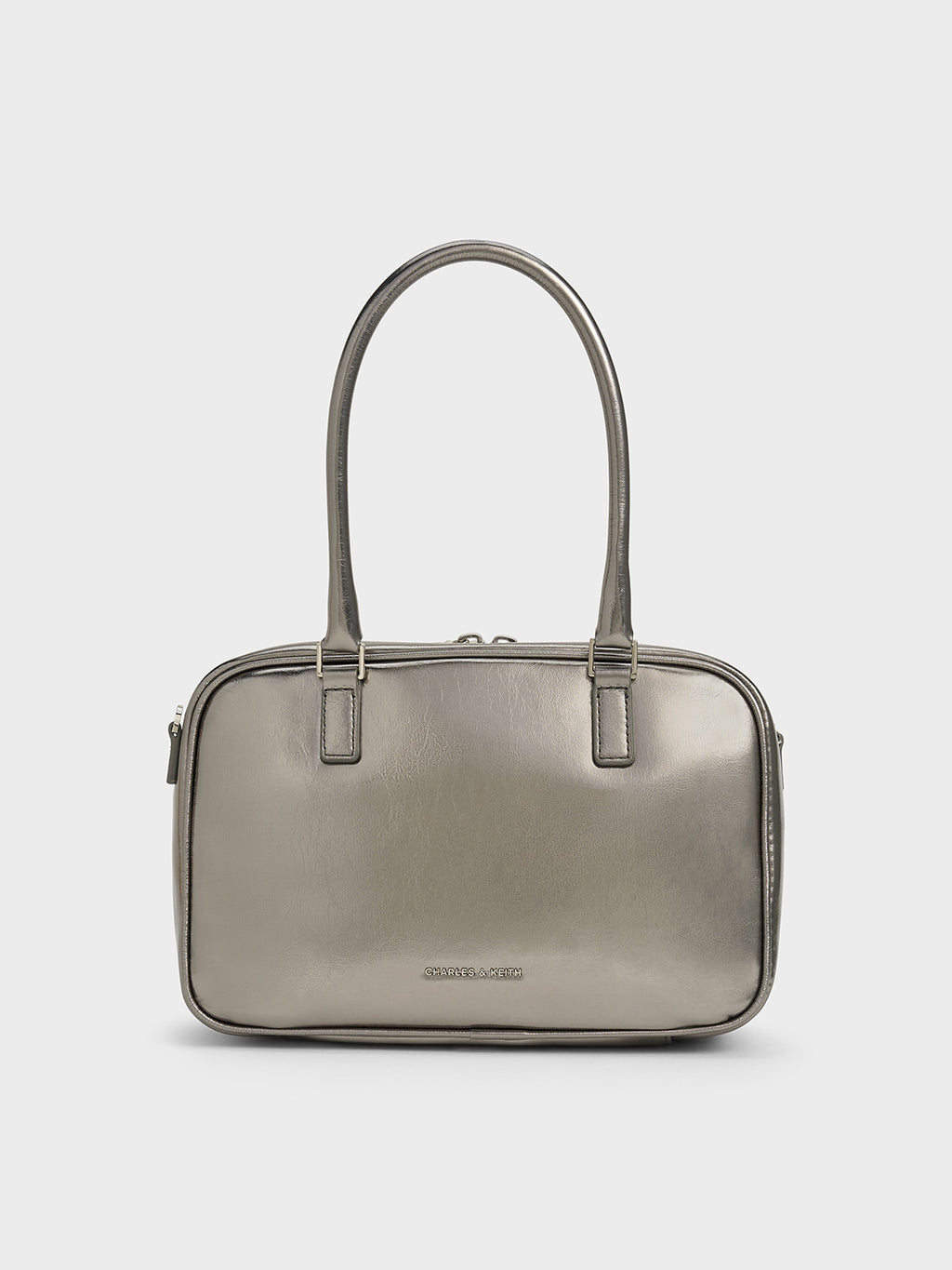 CHARLES AND KEITH METALLIC BAG