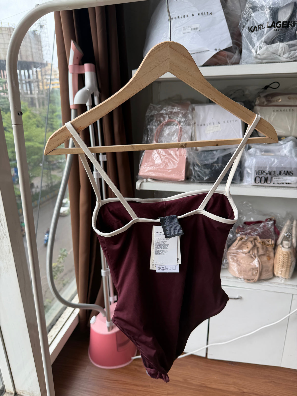 H&M bodysuit padded