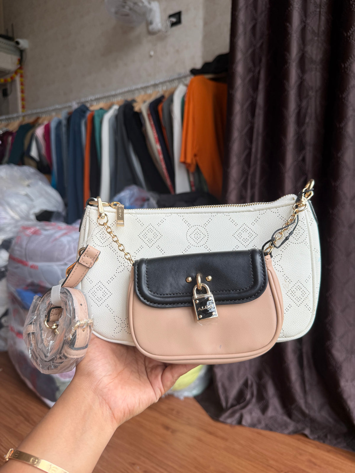 ALDO WITH MINI POUCH